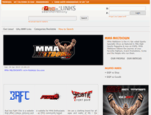 Tablet Screenshot of mmalinks.com